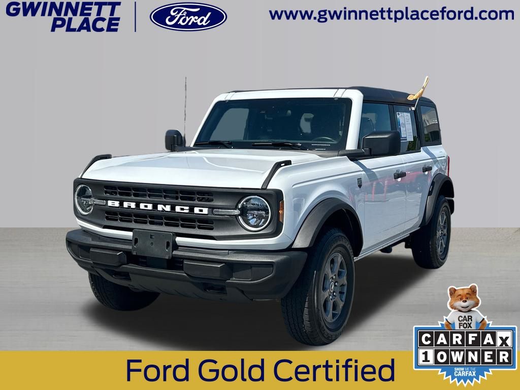 Oxford White 2025 Ford Bronco Big Bend 4-Door 4WD SUV / Crossover Four-Wheel Drive Automatic