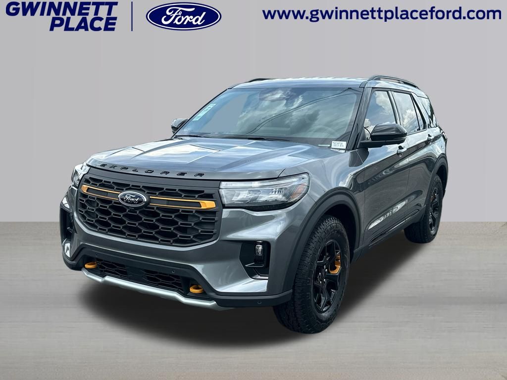 Carbonized Gray 2026 Ford Explorer SUV / Crossover All-Wheel Drive 