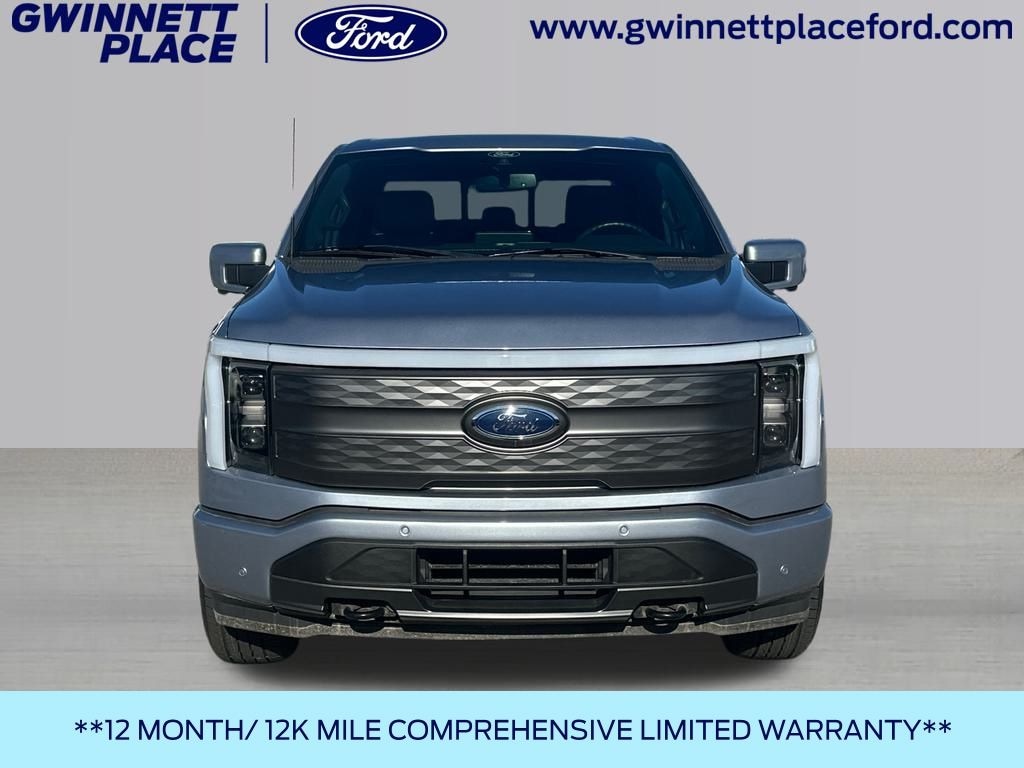 Certified 2022 Ford F-150 Lightning Lariat Truck SuperCrew Cab