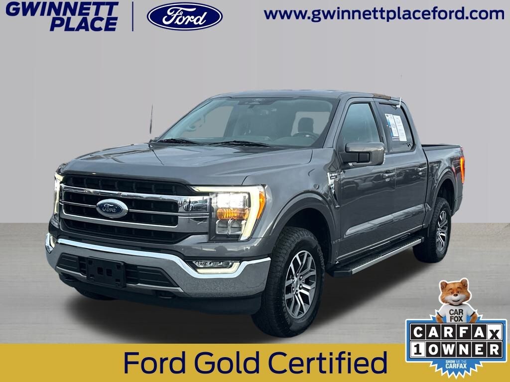 Certified 2022 Ford F-150 Lariat Truck SuperCrew Cab