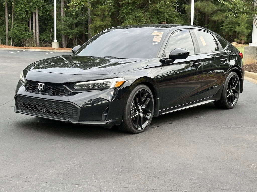 Certified 2025 Honda Civic Sport CVT Hatchback
