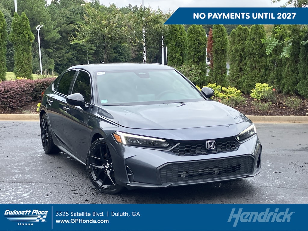 Certified 2025 Honda Civic Sport CVT Hatchback
