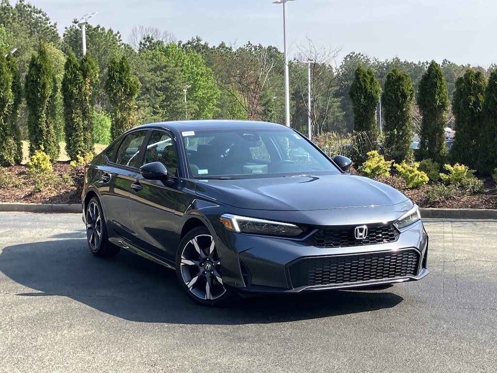 Certified 2025 Honda Civic Hybrid Sport Touring CVT Sedan