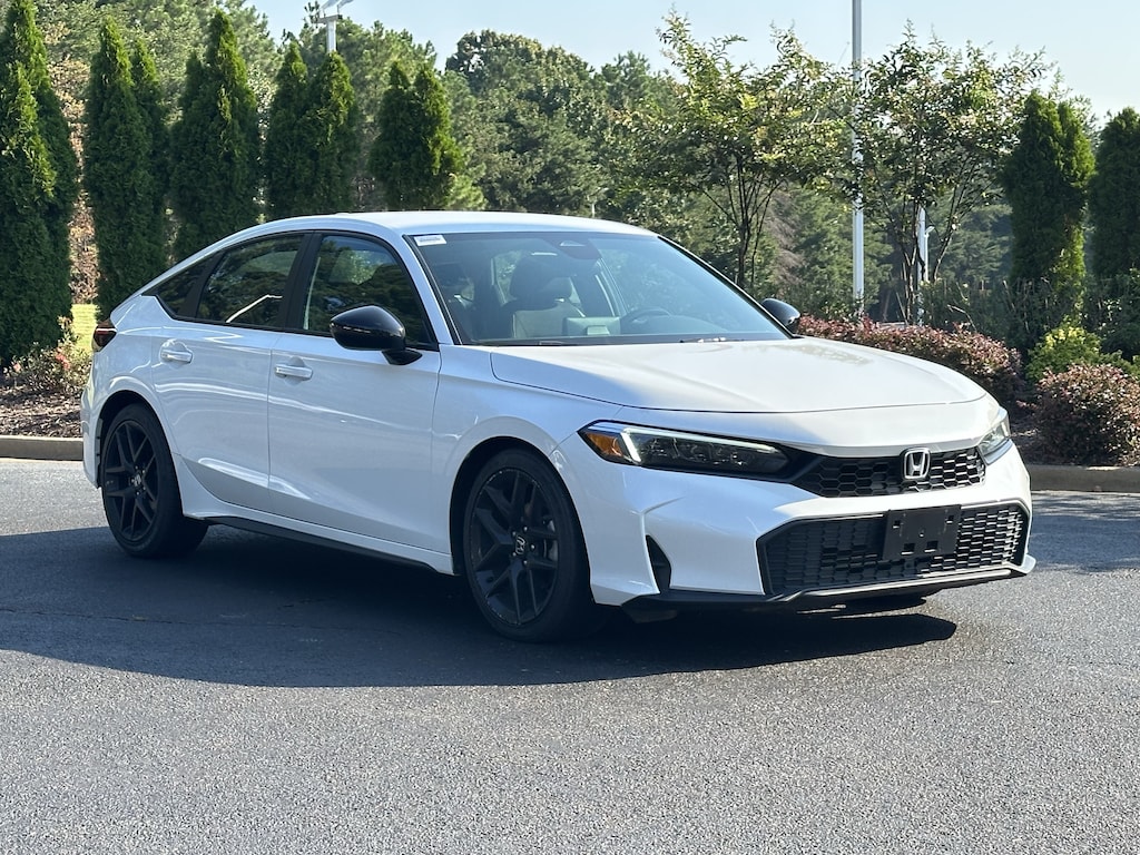 Certified 2025 Honda Civic Sport CVT Hatchback