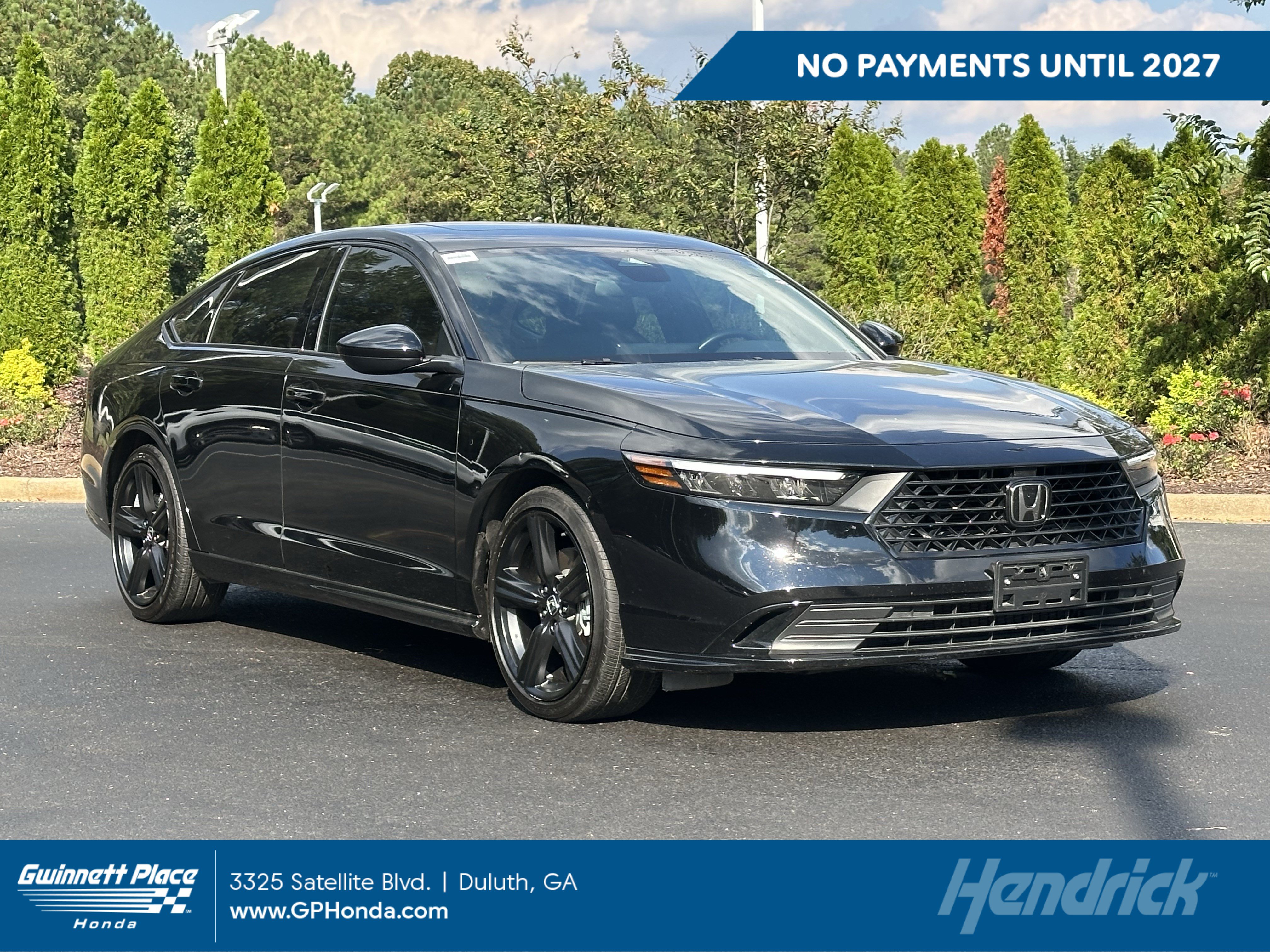 Certified 2025 Honda Accord Hybrid Sport-L Sedan Sedan