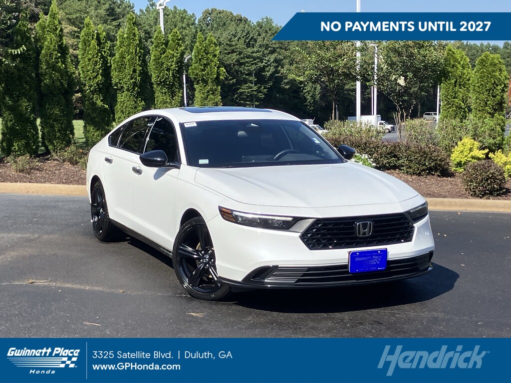 Certified 2024 Honda Accord Hybrid Sport-L Sedan Sedan