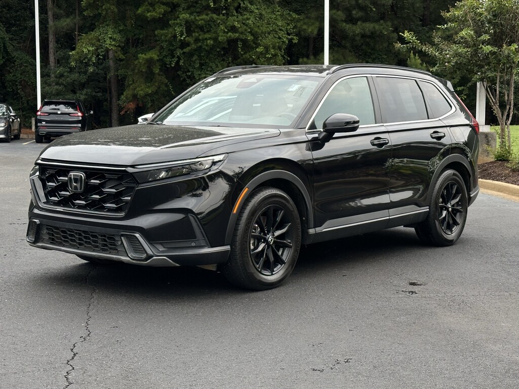 Certified 2025 Honda CR-V Hybrid Sport-L FWD SUV