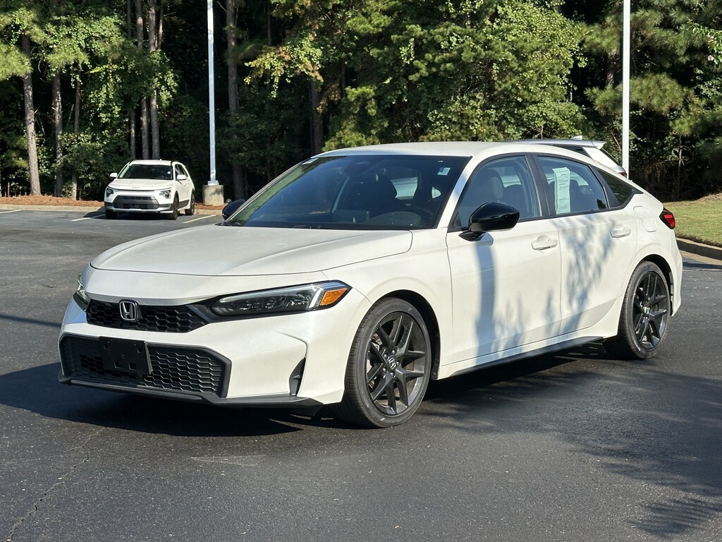 Certified 2025 Honda Civic Sport CVT Hatchback