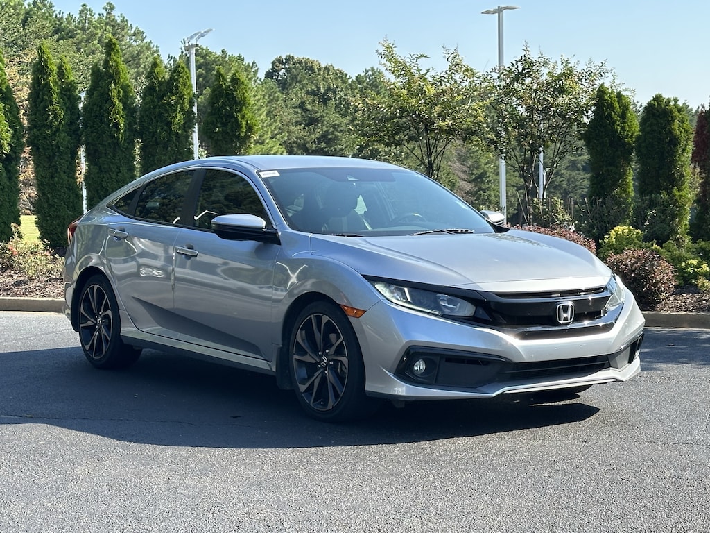 Certified 2020 Honda Civic Sport CVT Sedan