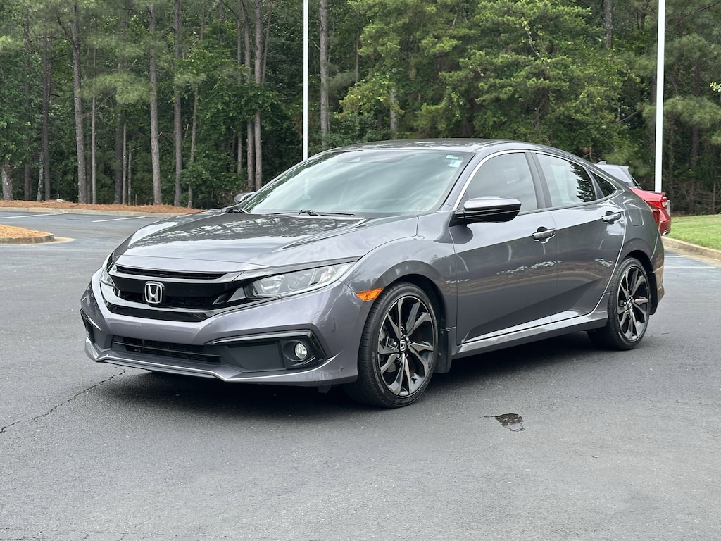 Used 2019 Honda Civic Sport CVT Sedan