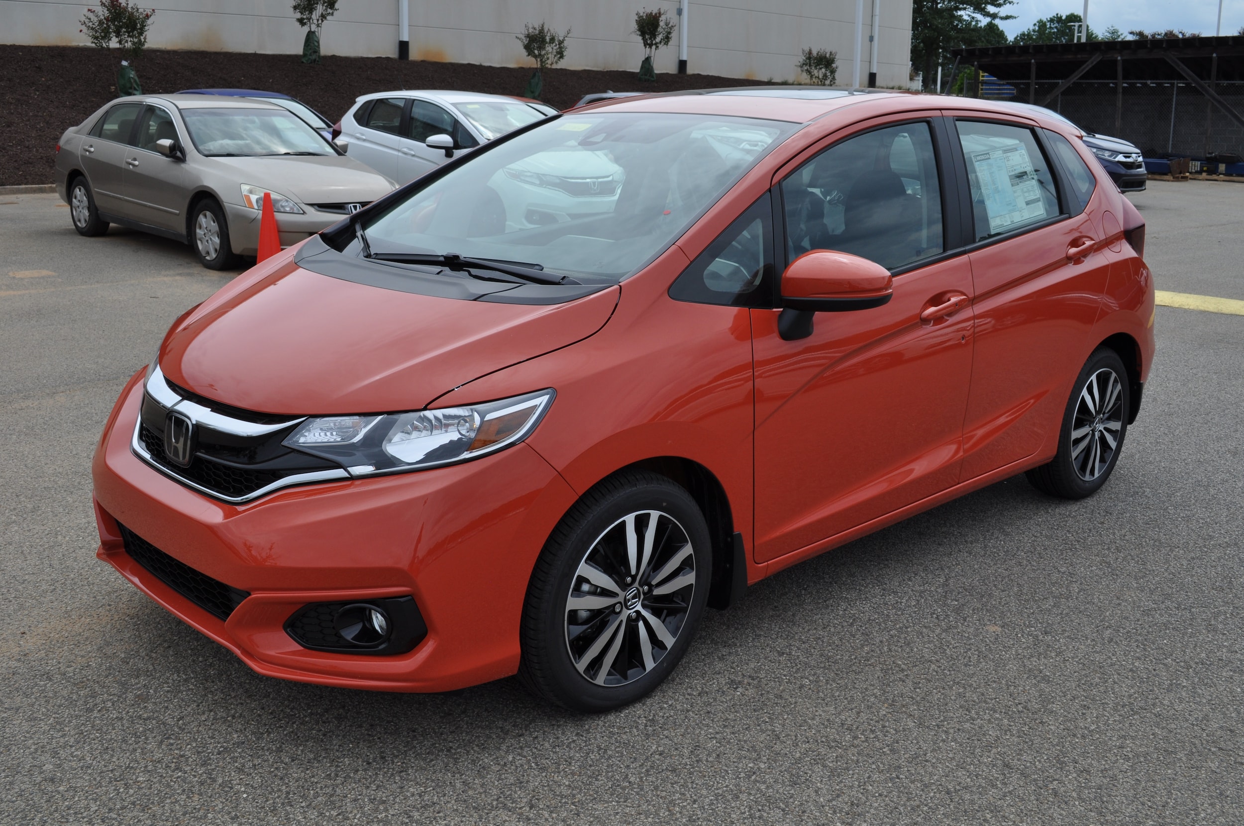 2018 Honda Fit What S New For Atlanta Drivers Gwinnett Place Looking At The Exterior 2018 Fit Features Some Changes To Front And Rear Making It Look A Little Sportier Will Receive New Grille With
