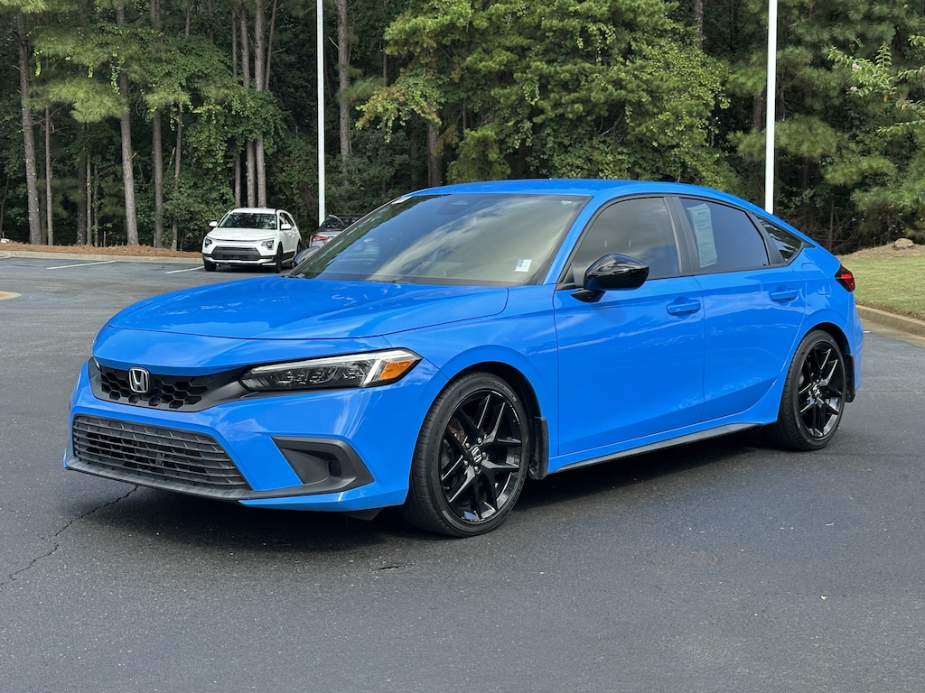 Certified 2024 Honda Civic Sport CVT Hatchback