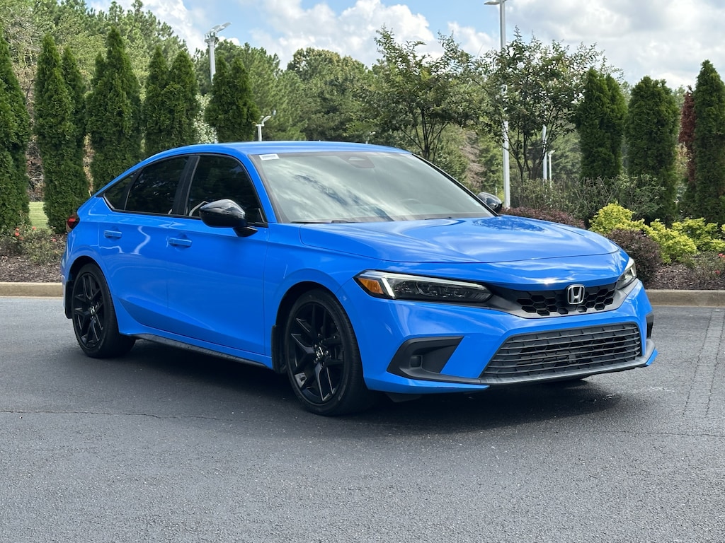 Certified 2024 Honda Civic Sport CVT Hatchback
