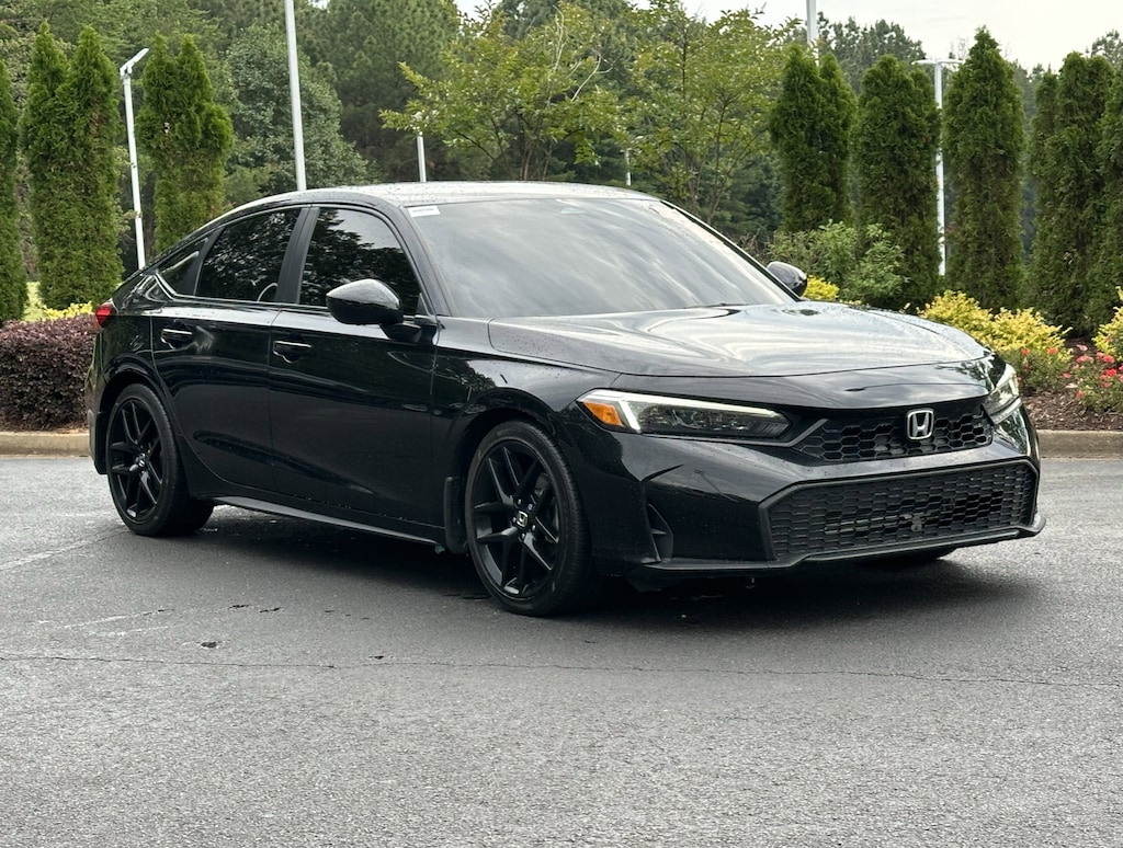 Certified 2025 Honda Civic Sport CVT Hatchback