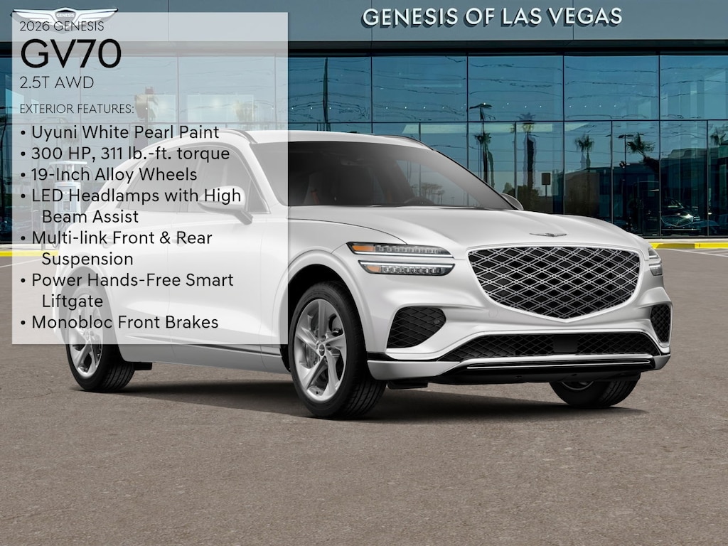 New 2026 Genesis GV70 2.5T SUV