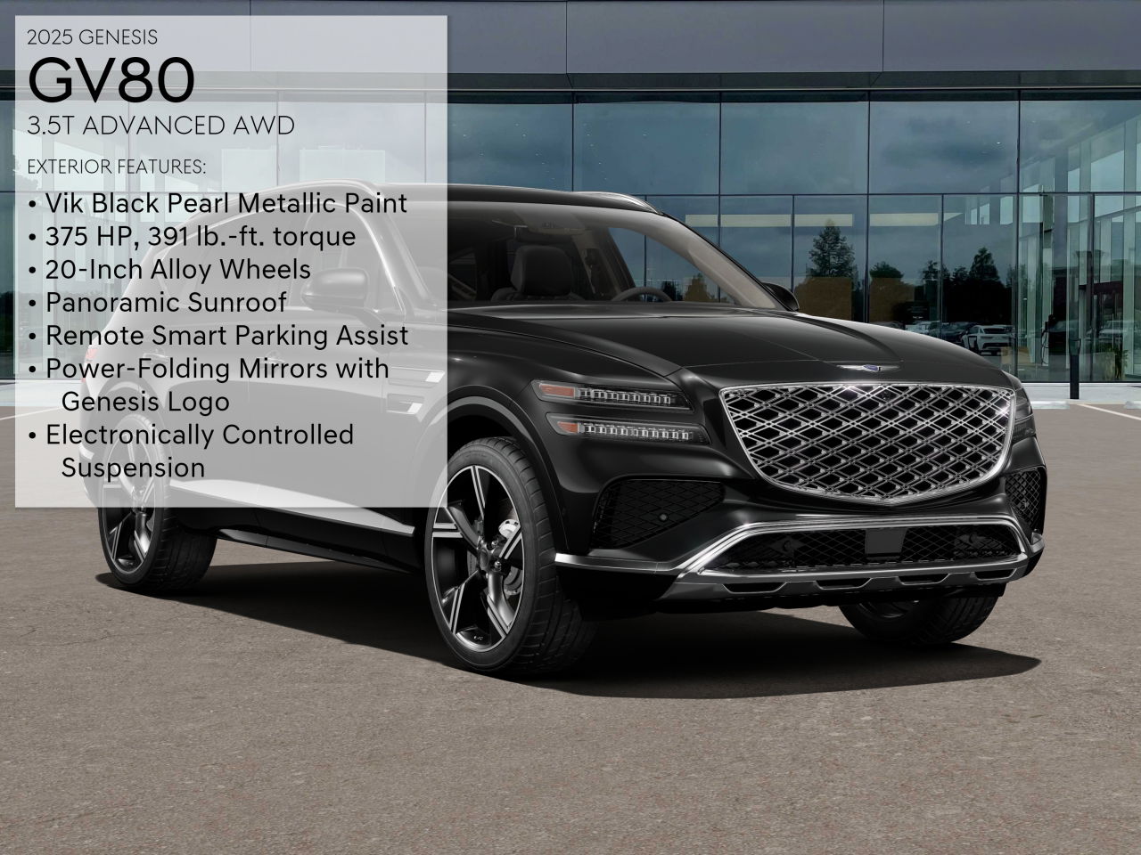 2025 Genesis GV80 3.5T Advanced photo 3