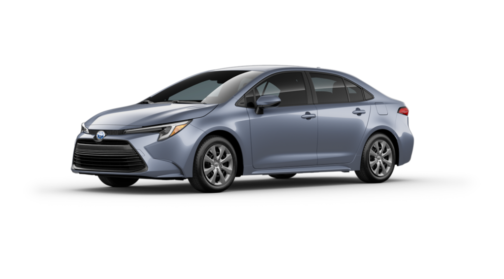 New 2025 Toyota Corolla Hybrid LE Sedan in Celestite For Sale Toyota