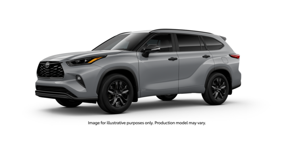 New 2025 Toyota Highlander Hybrid XLE Nightshade Cement For Sale