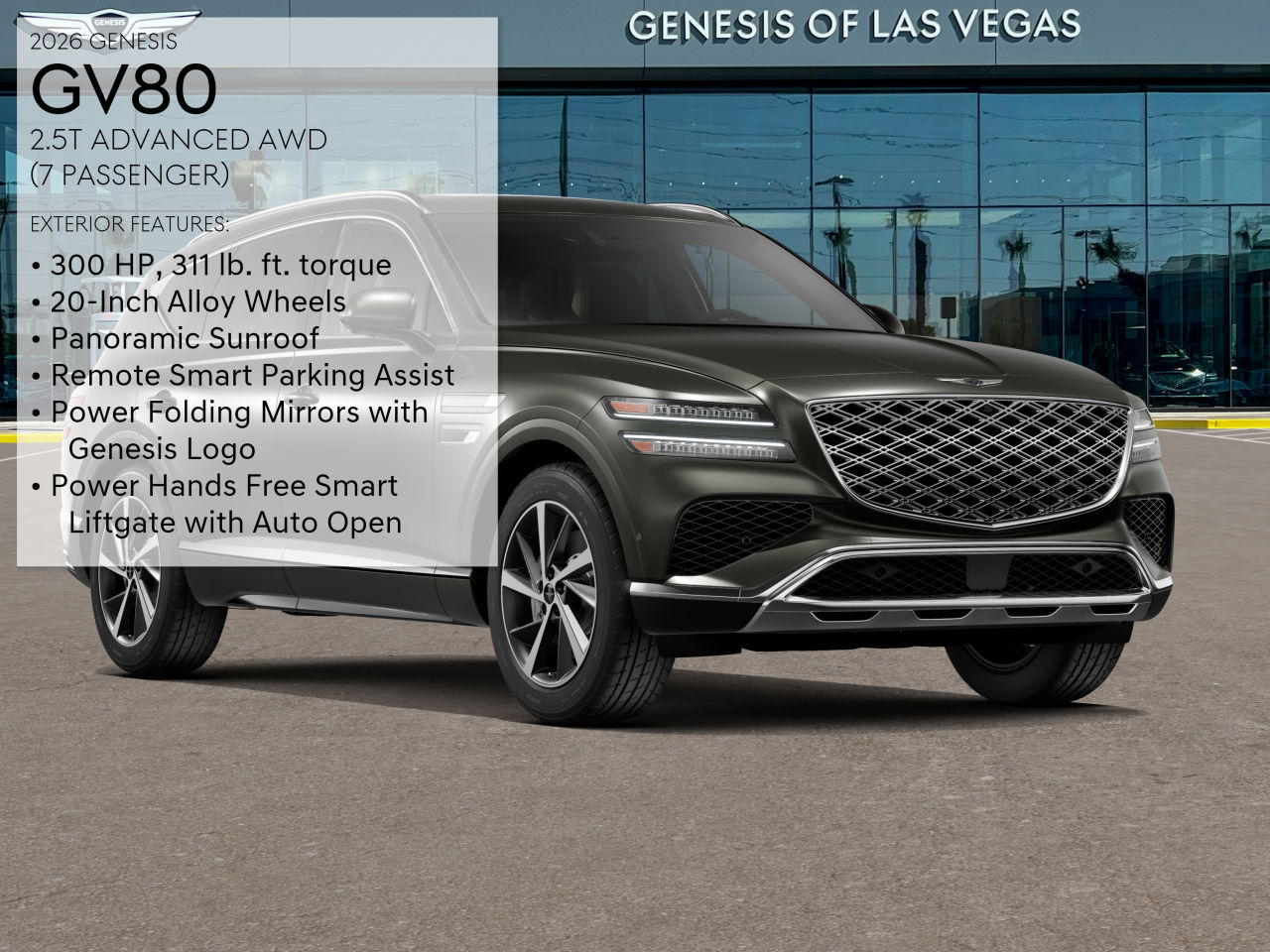 2026 Genesis GV80 2.5T Advanced photo 2