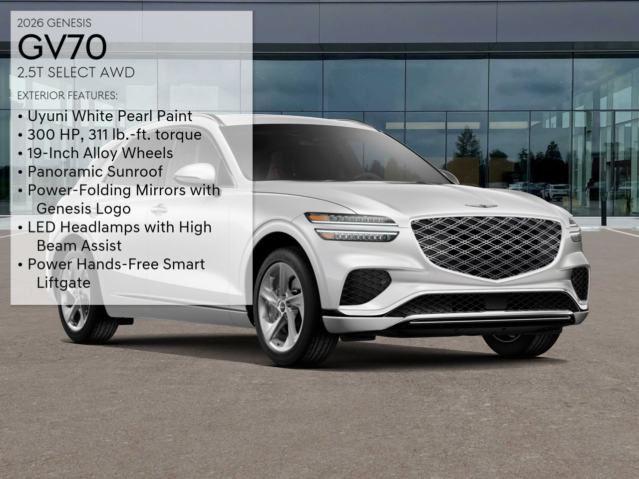 2026 Genesis GV70 2.5T Select photo 2