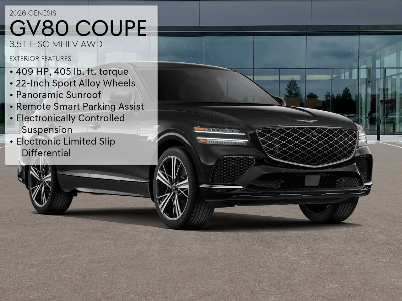 2026 Genesis GV80 Coupe 3.5T photo 3