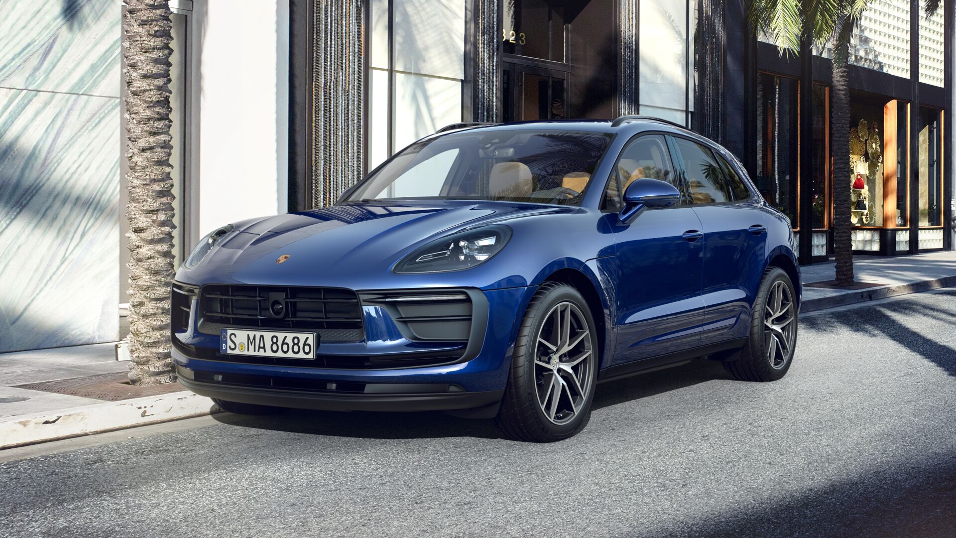 Used 2025 Porsche Macan Base with VIN WP1AA2A50SLB10439 for sale in North Bethesda, MD