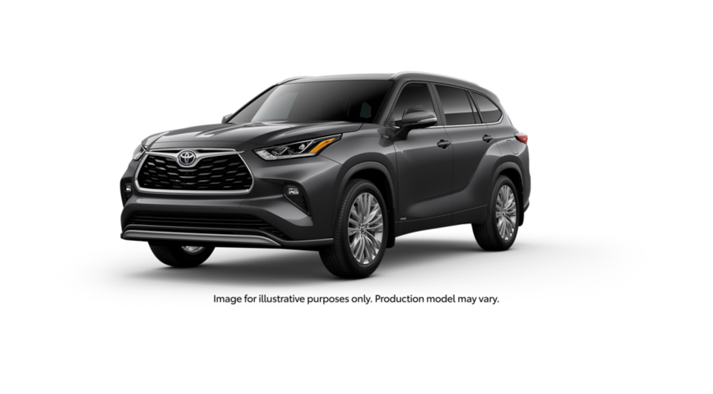 New 2025 Toyota Highlander Hybrid Platinum Gray Metallic For Sale Freehold NJ