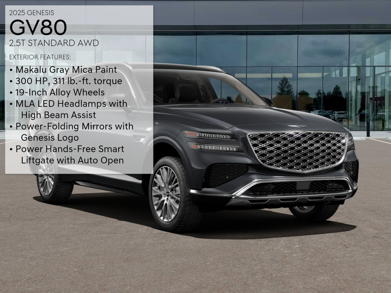 2025 Genesis GV80 2.5T Standard photo 3