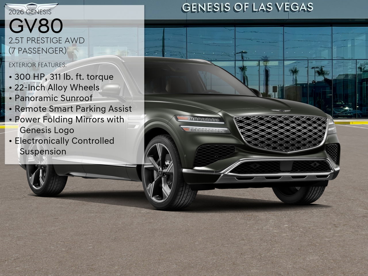 2026 Genesis GV80 2.5T Prestige photo 2