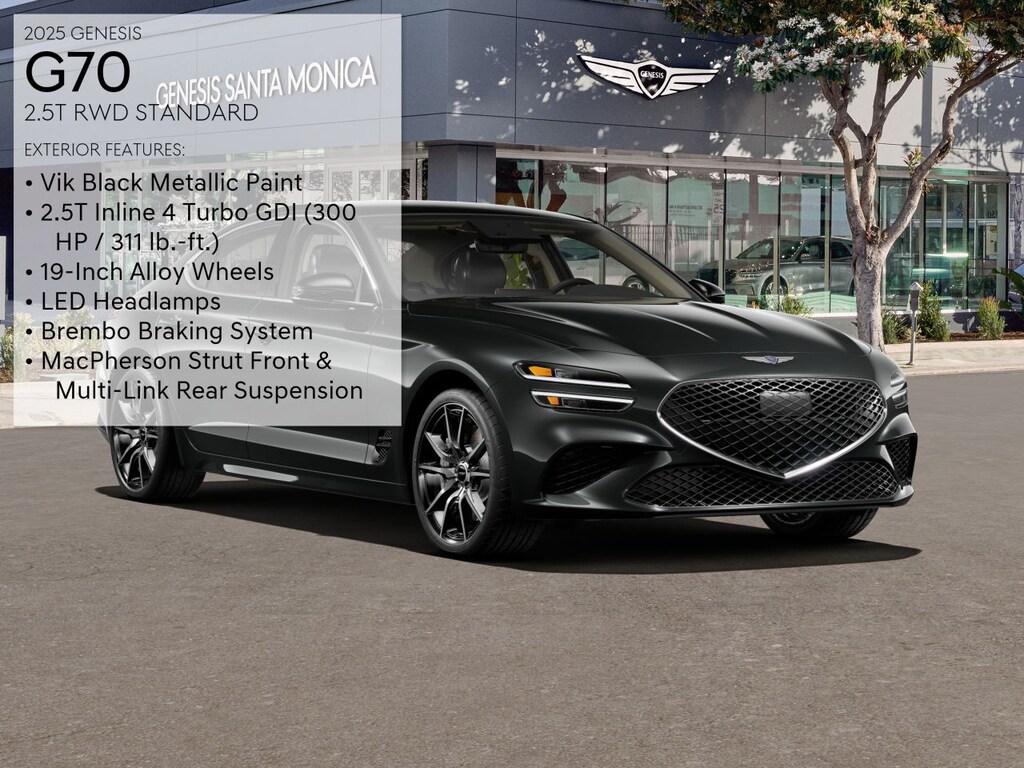 Used 2025 Genesis G70 2.5T RWD Sedan