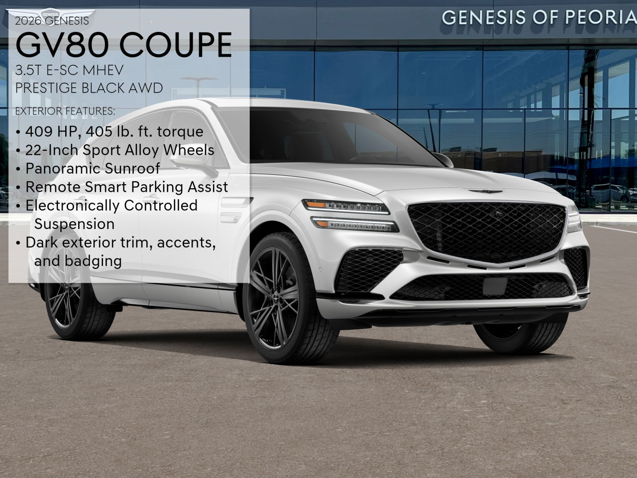 2026 Genesis GV80 Coupe 3.5T Prestige photo 2