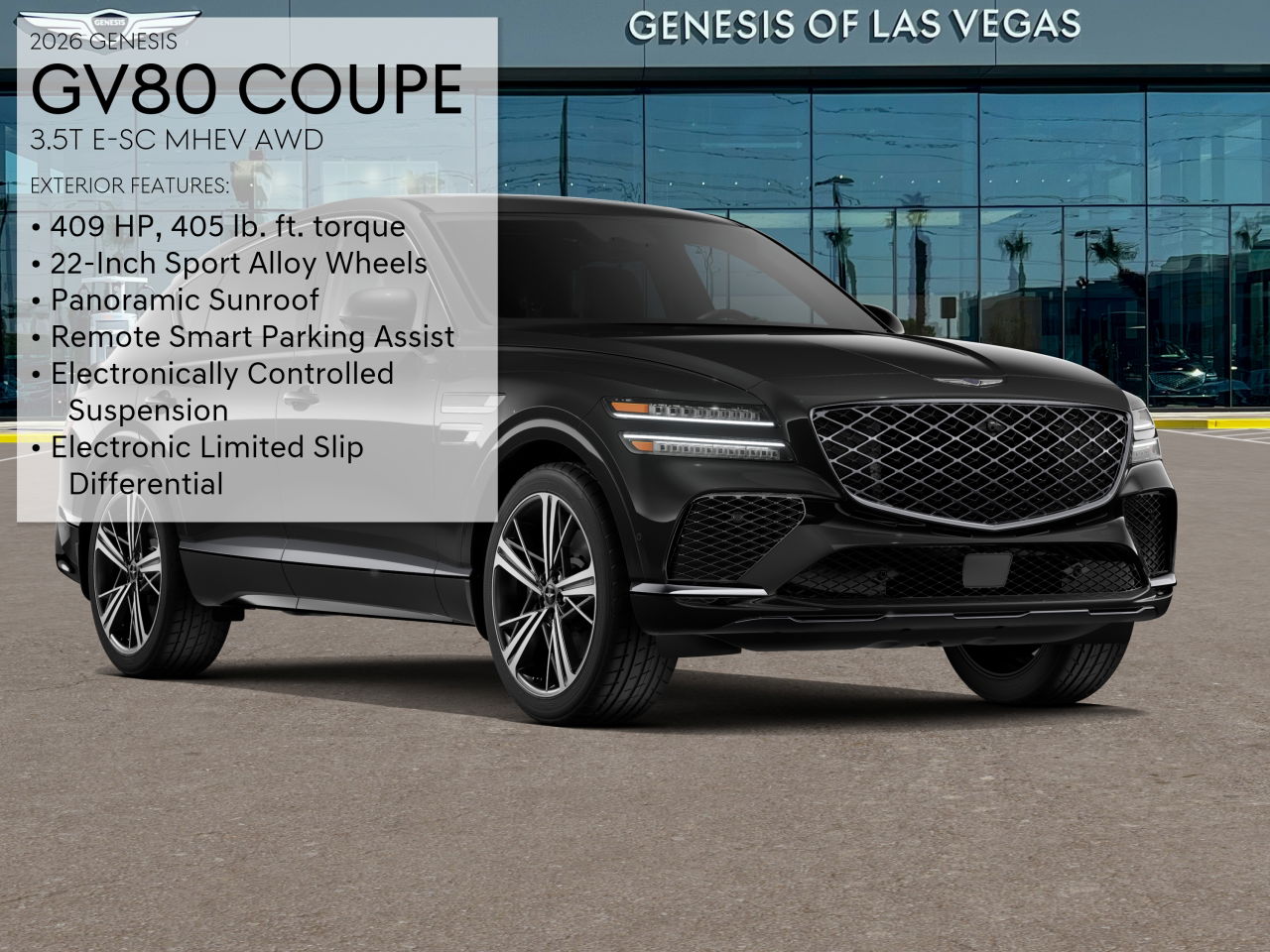 2026 Genesis GV80 Coupe 3.5T photo 3