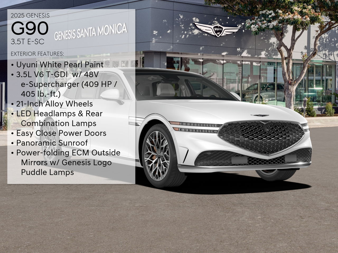 New 2025 Genesis G90 For Sale in Santa Monica CA | VIN