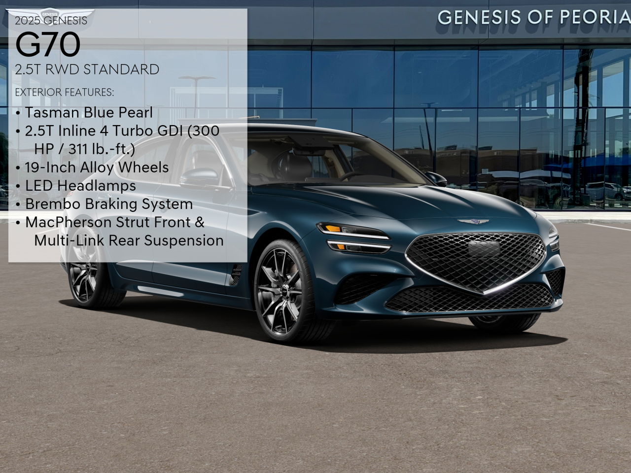 2025 Genesis G70 2.5T photo 3