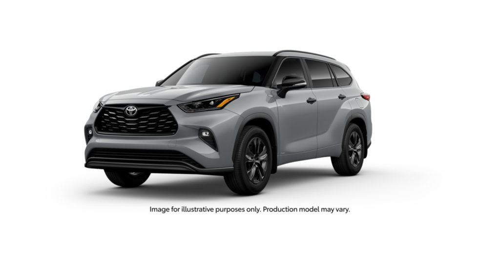 New 2025 Toyota Highlander Hybrid XLE Nightshade Cement For Sale