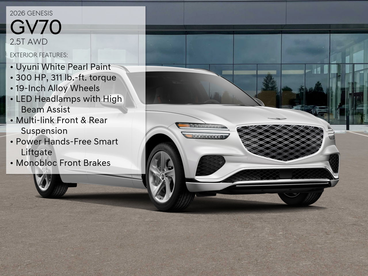 2026 Genesis GV70 2.5T photo 3