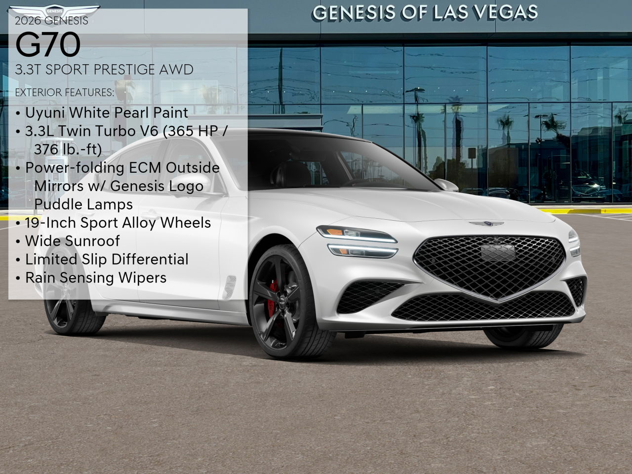 2026 Genesis G70 3.3T Sport Prestige photo 3