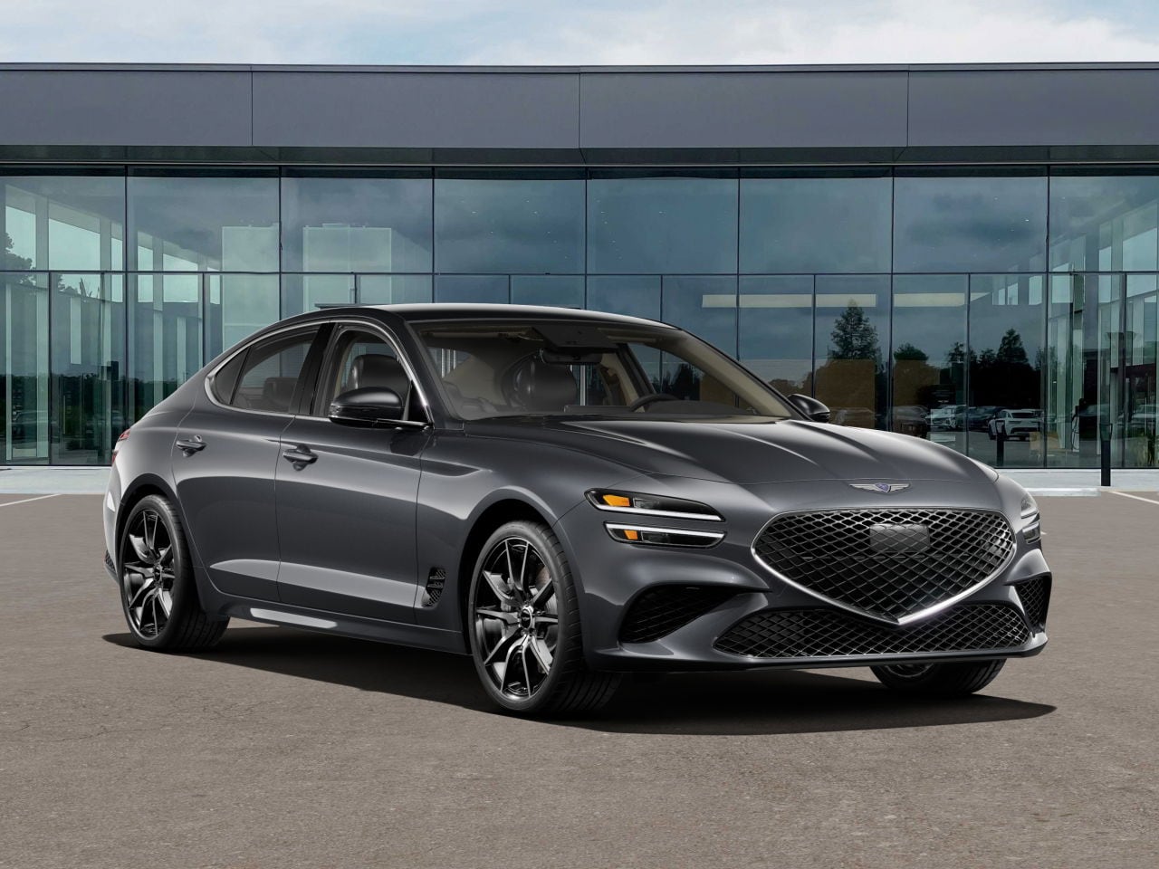 Certified 2025 GENESIS G70 Standard with VIN KMTG34SC9SU143885 for sale in Ocala, FL