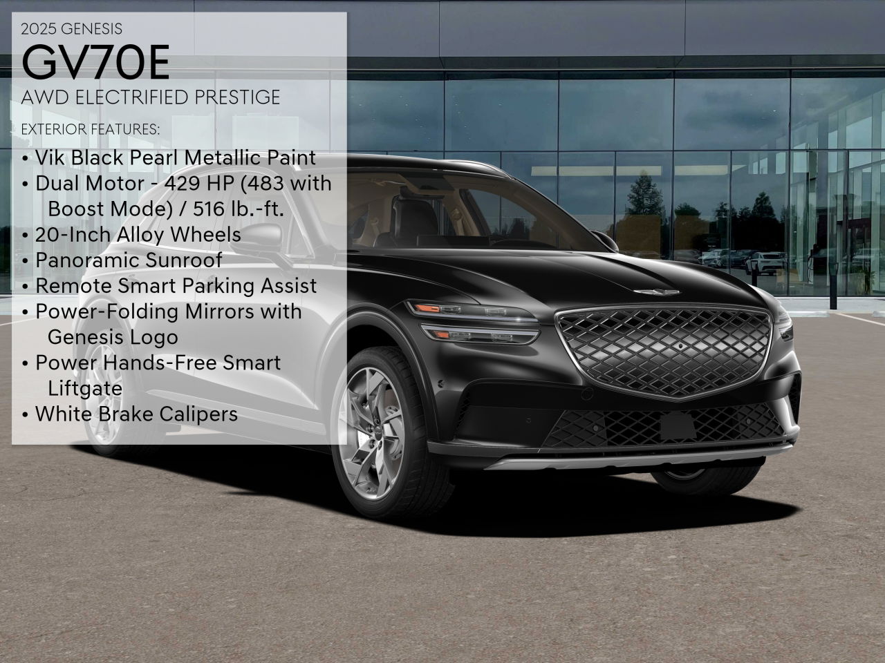 2025 Genesis Electrified GV70 Prestige photo 3