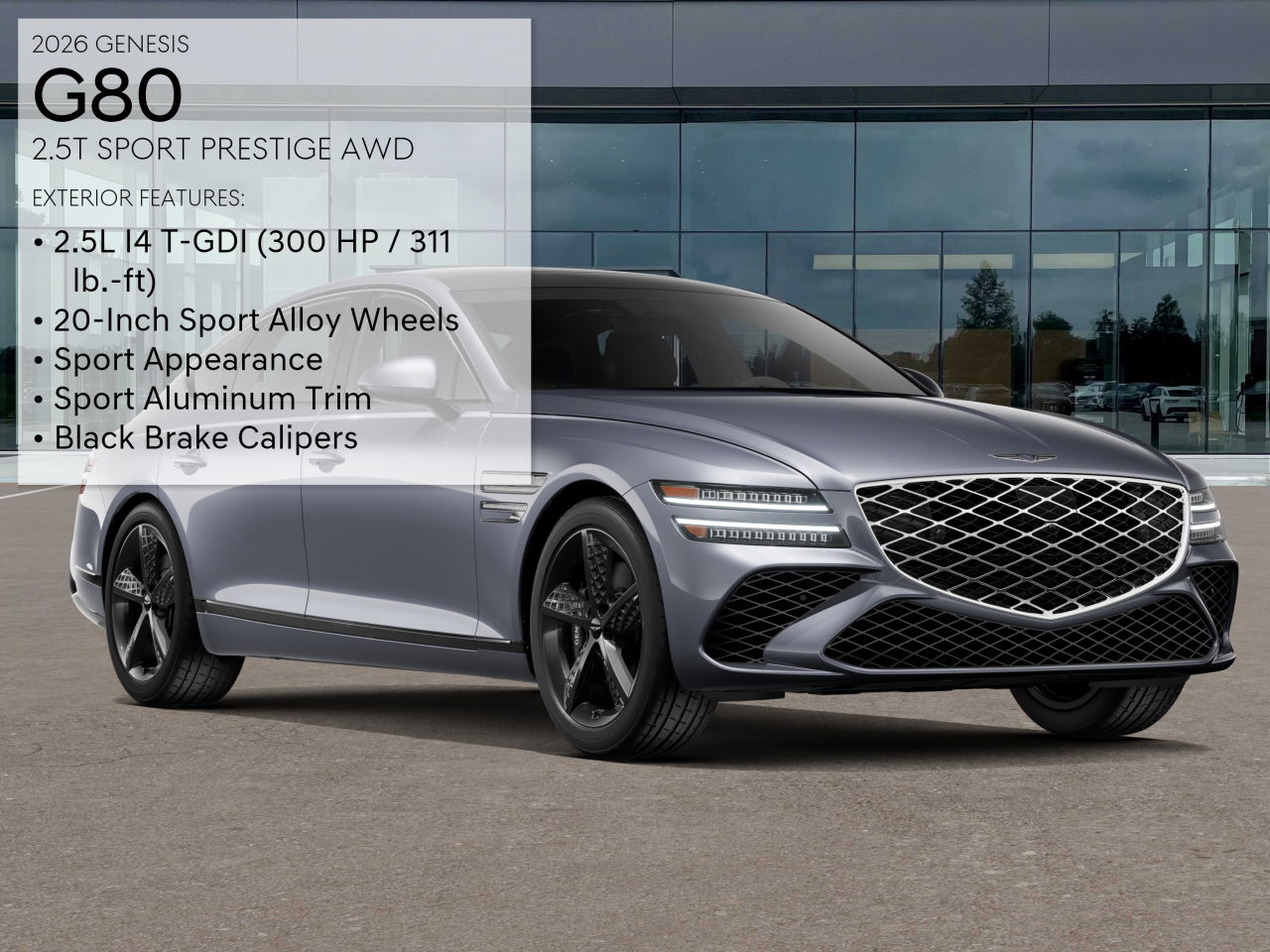 2026 Genesis G80 2.5T Sport Prestige photo 3