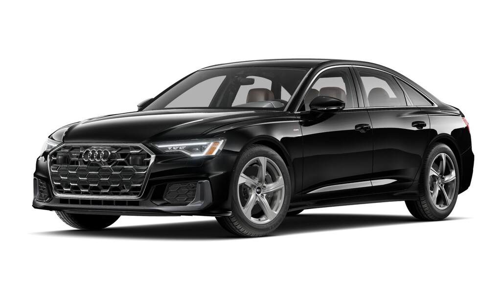 New 2025 Audi A6 Sedan 55 Premium Plus Brilliant Black For Sale in