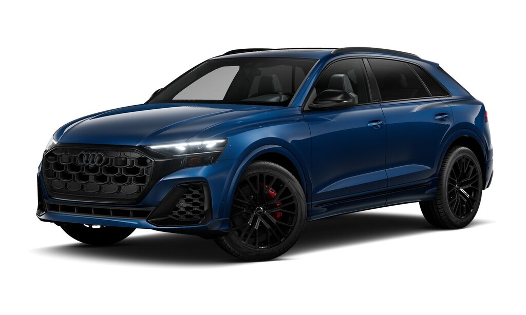 New 2024 Audi SQ8 SUV 4.0T Premium Plus Ascari Blue For Sale near Des