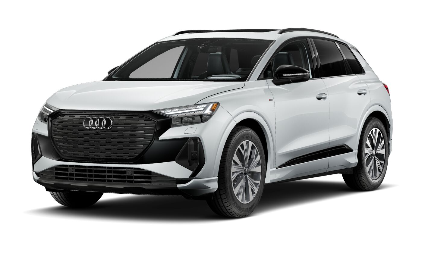 White cheap audi q4