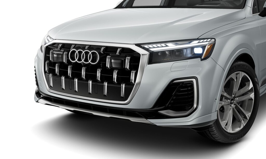 New 2025 Audi Q7 SUV 55 Prestige Glacier White For Sale near Des Moines