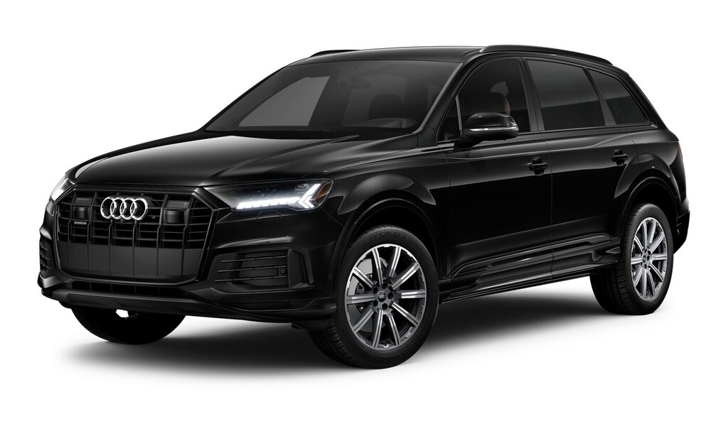 New 2024 Audi Q7 SUV 45 Premium Plus Mythos Black For Sale near Des