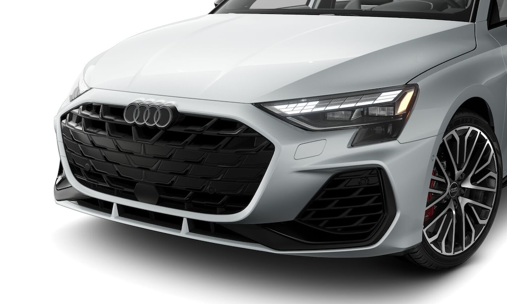 New 2025 Audi S3 Sedan Premium Plus Glacier White Metallic in Fort