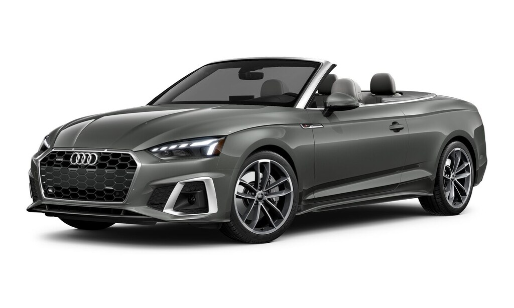 New 2024 Audi A5 Cabriolet 45 S line Premium Plus Chronos Gray/Black