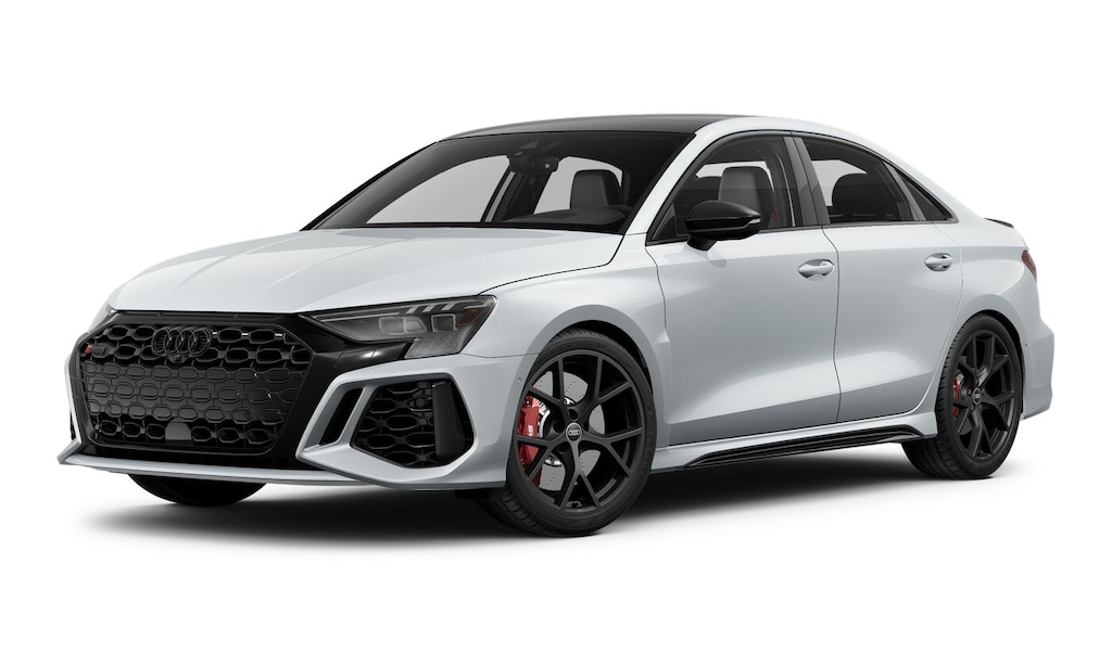 New 2024 Audi RS 3 Sedan 2.5T Glacier White in Fort Lauderdale FL For