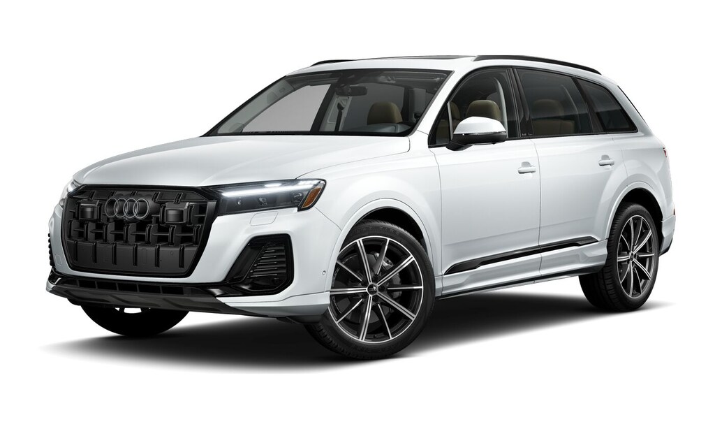 New 2025 Audi Q7 SUV 45 Premium Plus Glacier White in Fort Lauderdale