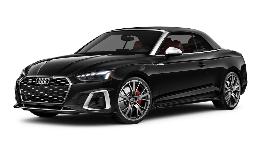 New 2024 Audi S5 Cabriolet 3.0T Premium Plus Mythos Black/Black Roof in